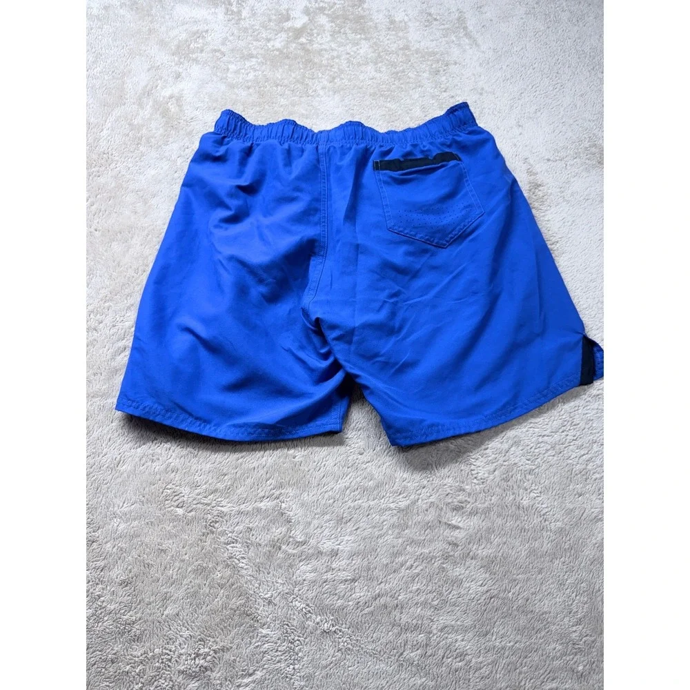 Nike Mens Swim Trunks Royal Blue Mesh Lined Board Shorts Large NESS9433‎